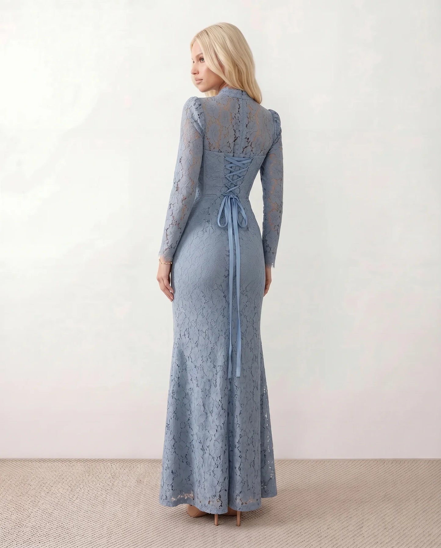 Flawless and Company Lace Mermaid Maxi Dress