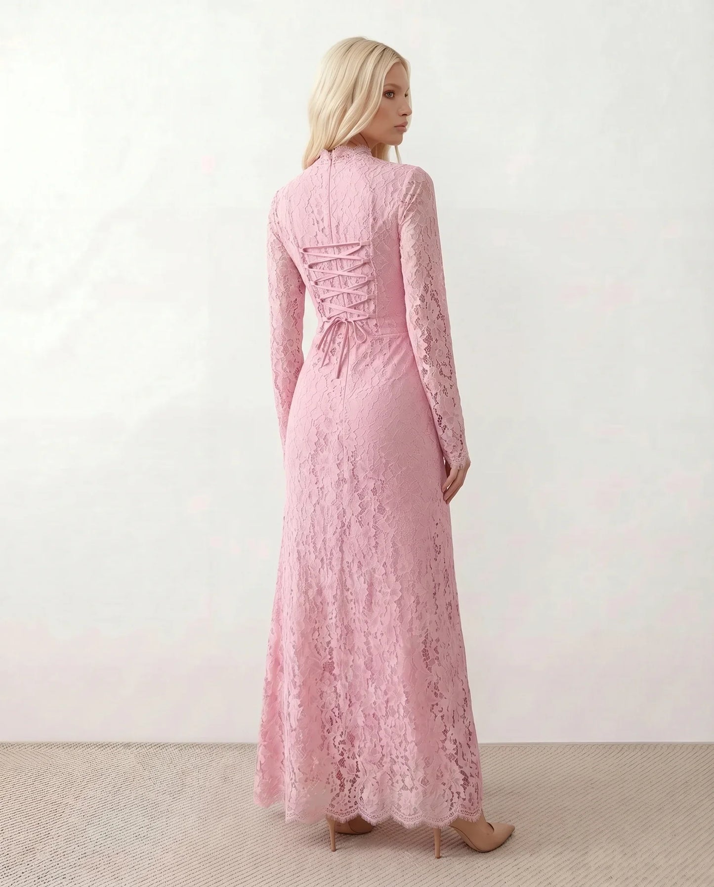 Flawless and Company Lace Mermaid Maxi Dress