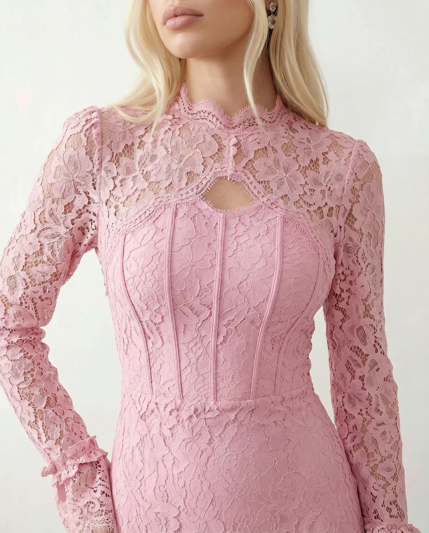 Flawless and Company Lace Mermaid Maxi Dress