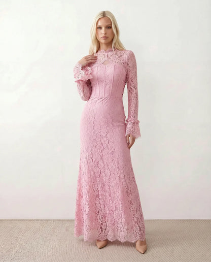 Flawless and Company Lace Mermaid Maxi Dress