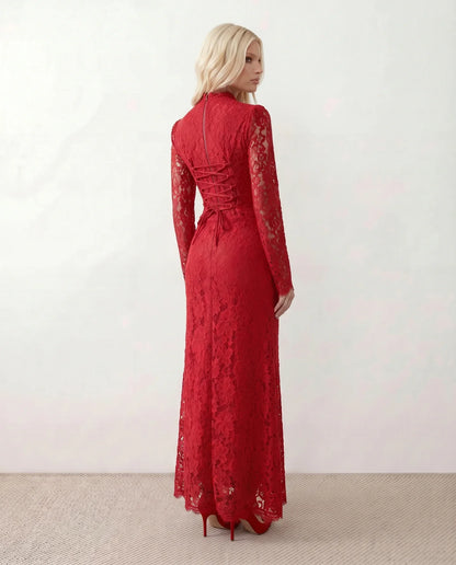 Flawless and Company Lace Mermaid Maxi Dress
