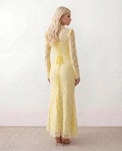 Flawless and Company Lace Mermaid Maxi Dress