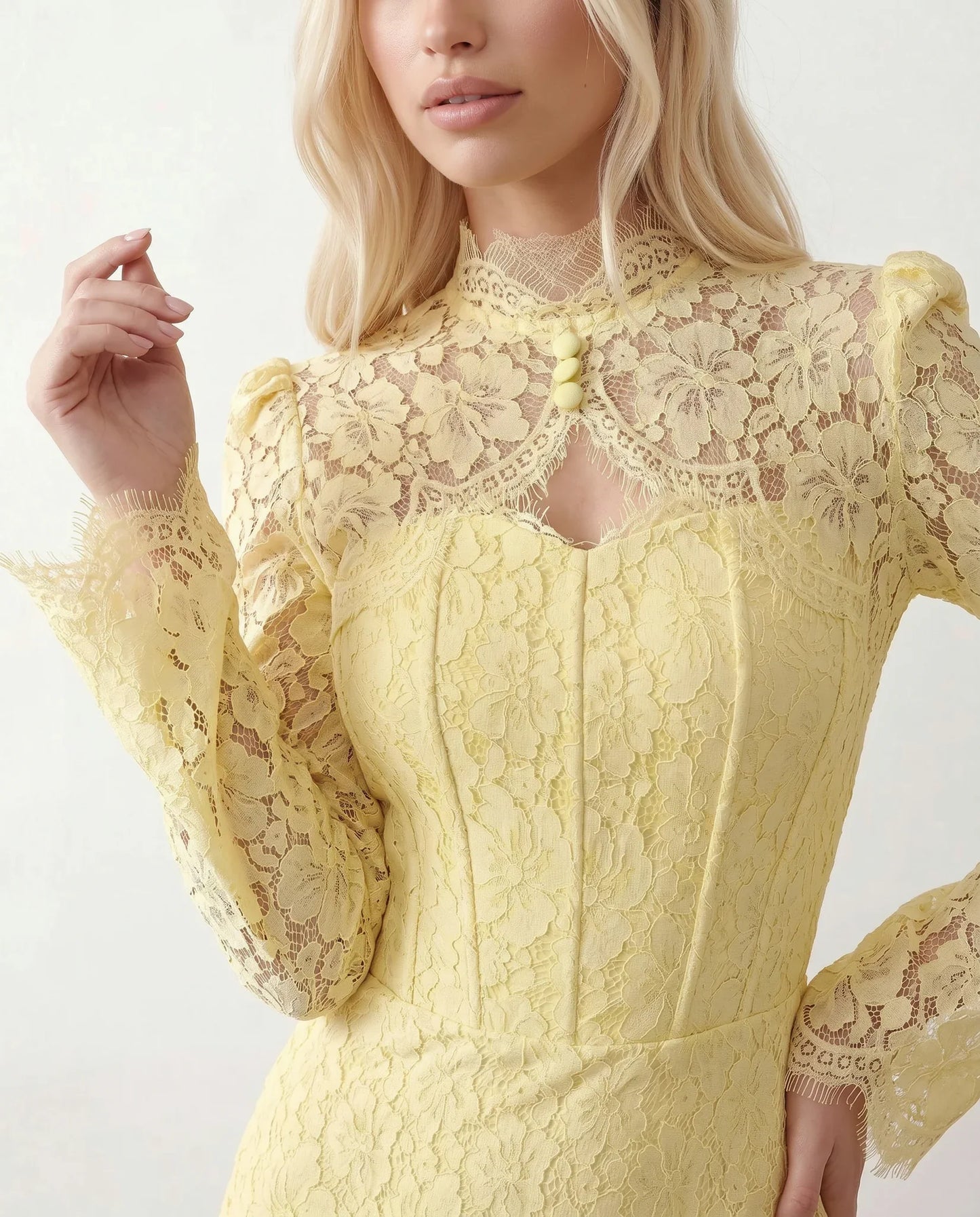 Flawless and Company Lace Mermaid Maxi Dress