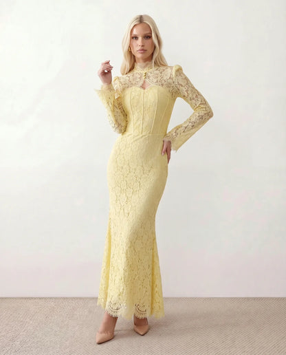 Flawless and Company Lace Mermaid Maxi Dress