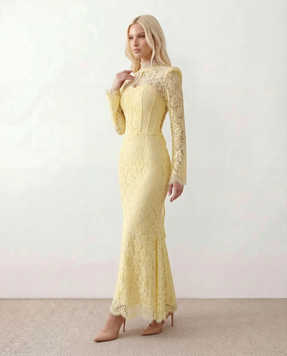Flawless and Company Lace Mermaid Maxi Dress