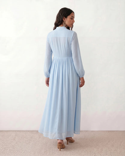 Flawless and Company Button Front A-Line Maxi Dress