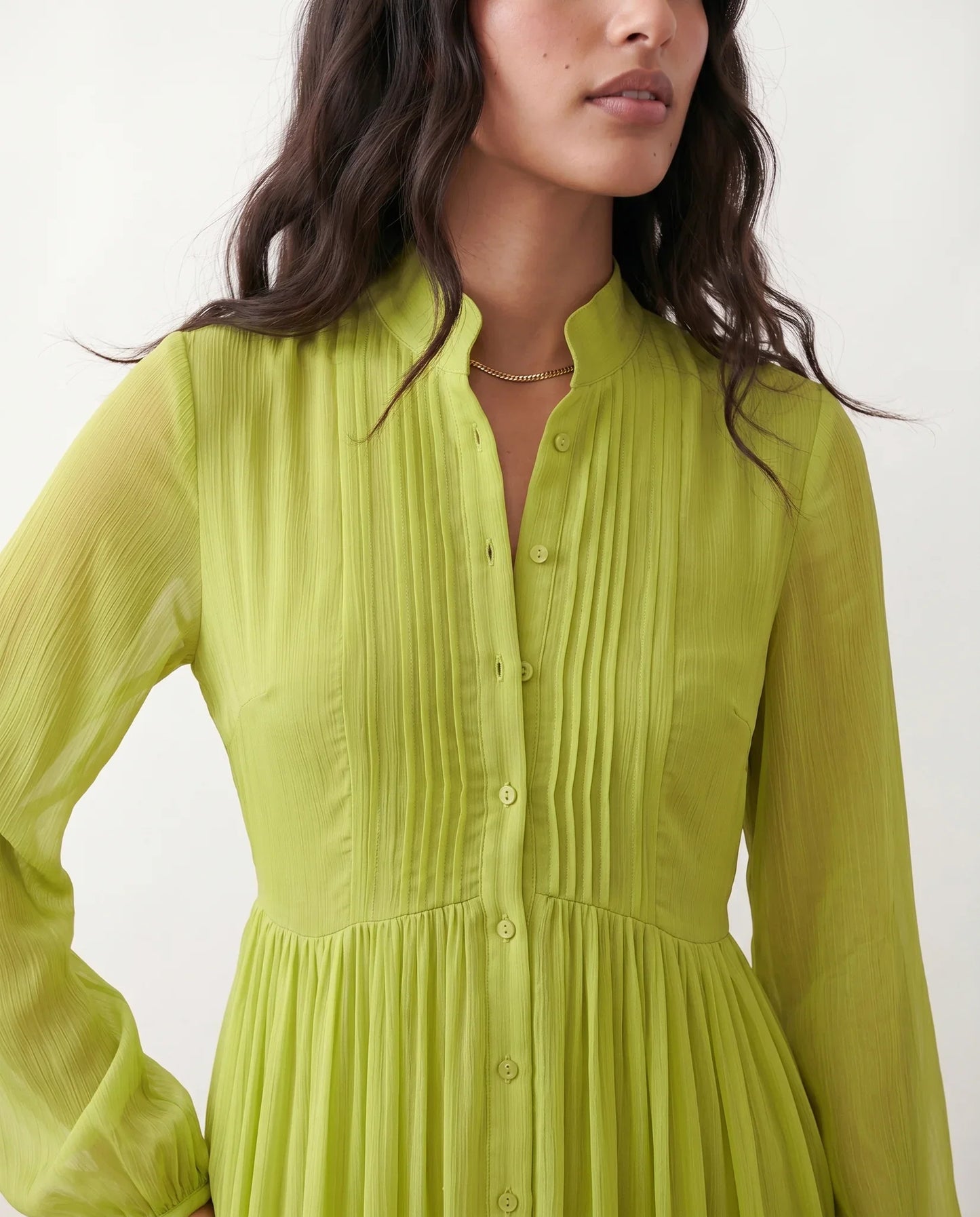 Flawless and Company Button Front A-Line Maxi Dress