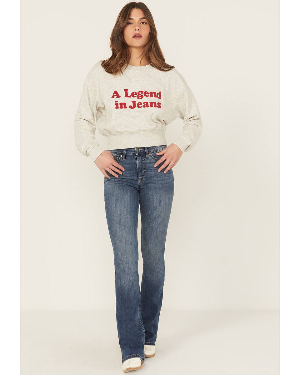 Flawless and Company Women's High Rise Bootcut Stretch Jeans