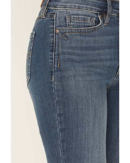 Flawless and Company Women's High Rise Bootcut Stretch Jeans