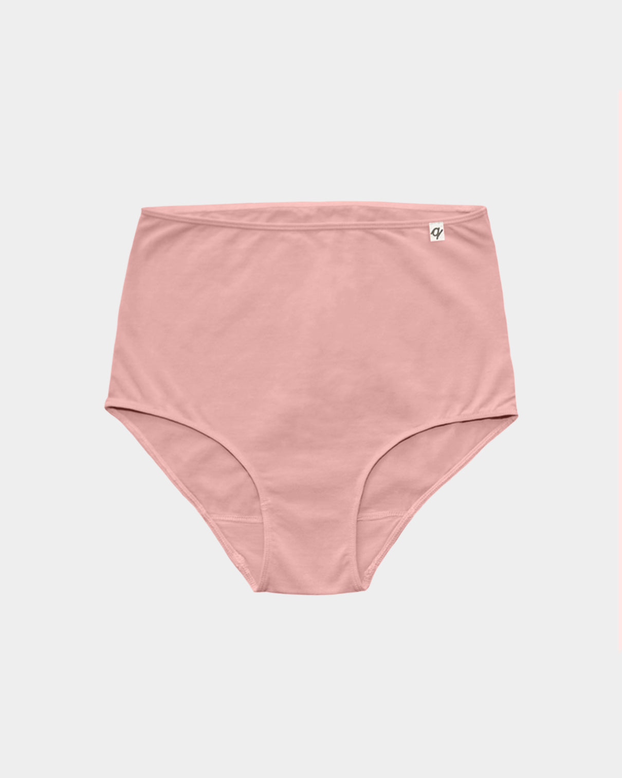 Flawless and Company Women's High Waist Organic Cotton Brief 2 Pack