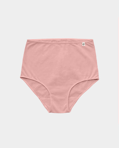 Flawless and Company Women's High Waist Organic Cotton Brief 2 Pack