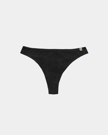Flawless and Company Women's Organic Cotton Pointelle Thong