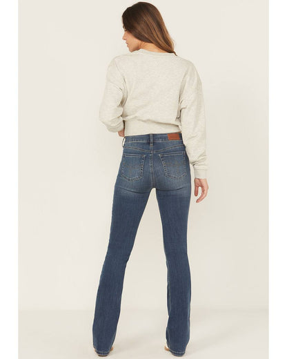 Flawless and Company Women's High Rise Bootcut Stretch Jeans