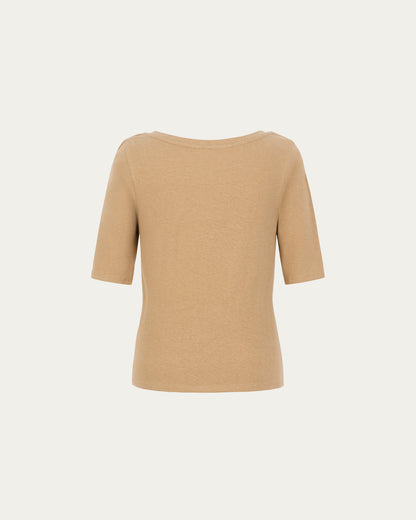 Flawless and Company Asymmetrical Neckline Tee