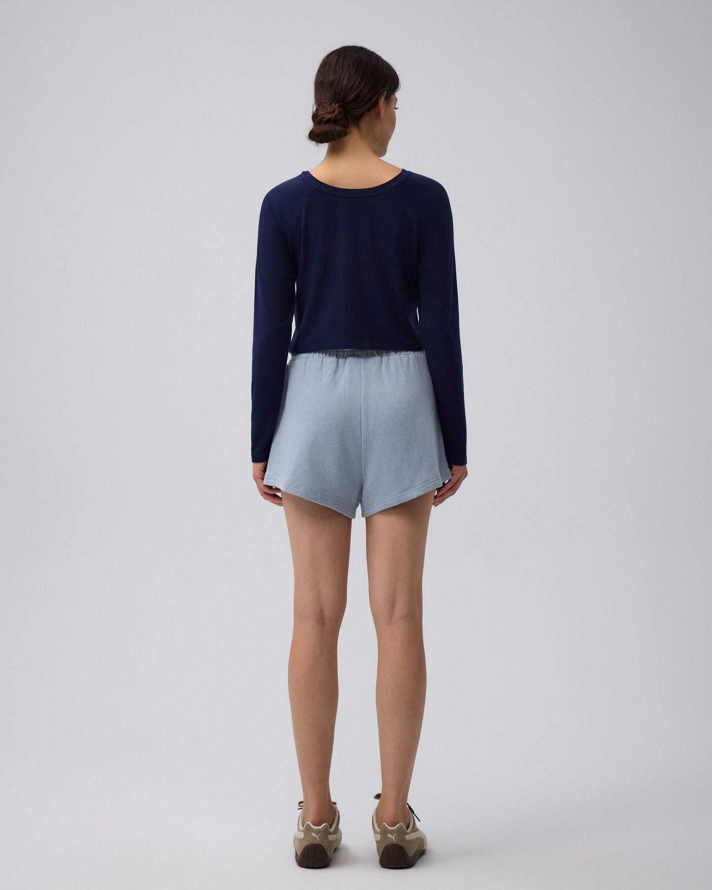 Flawless and Company Cropped Raglan Tee