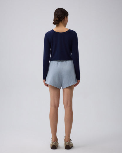 Flawless and Company Cropped Raglan Tee