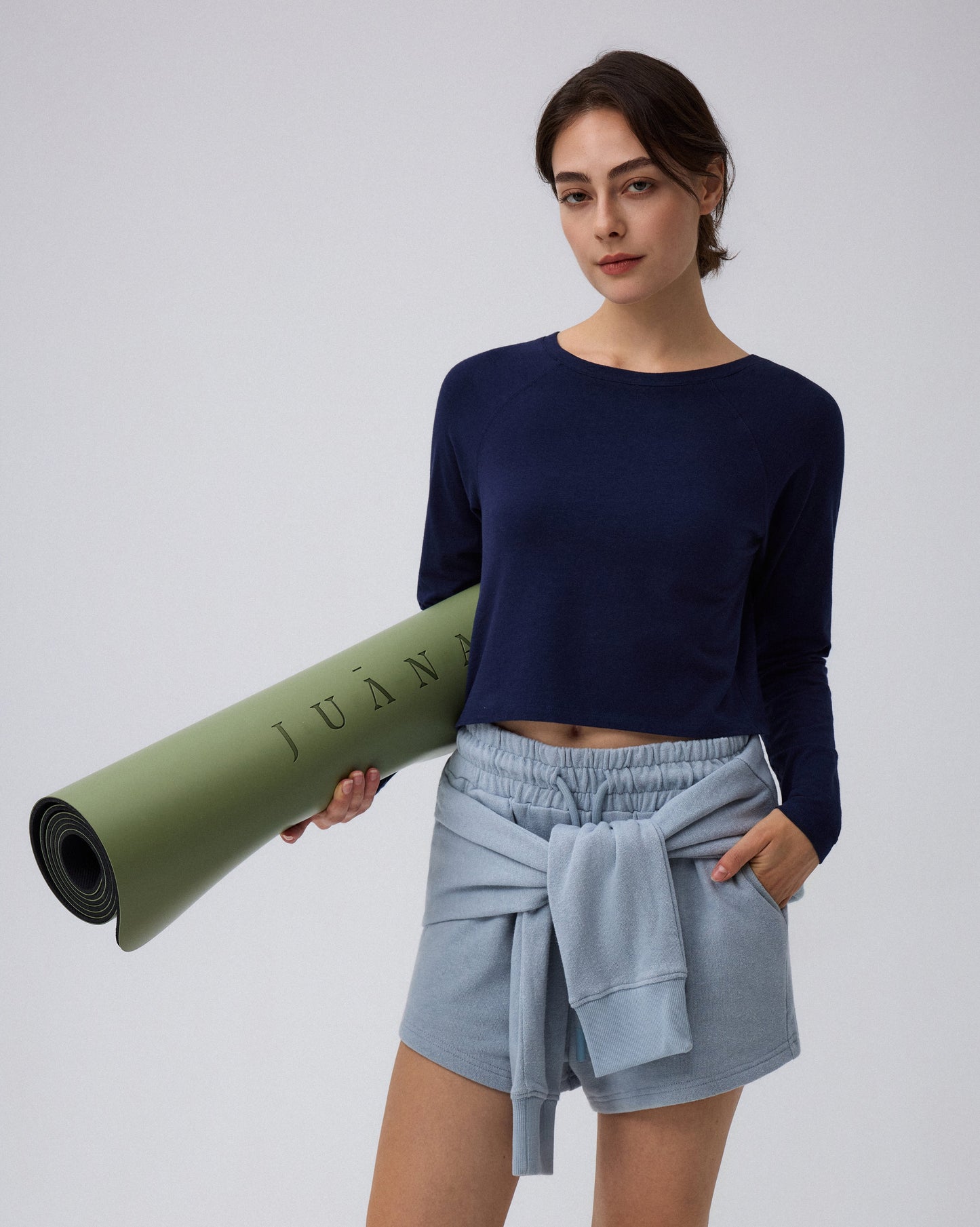 Flawless and Company Cropped Raglan Tee