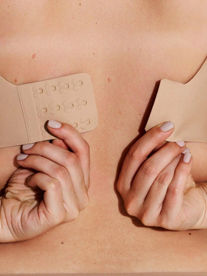 Flawless and Company Wireless Comfort Bra — Sandstone
