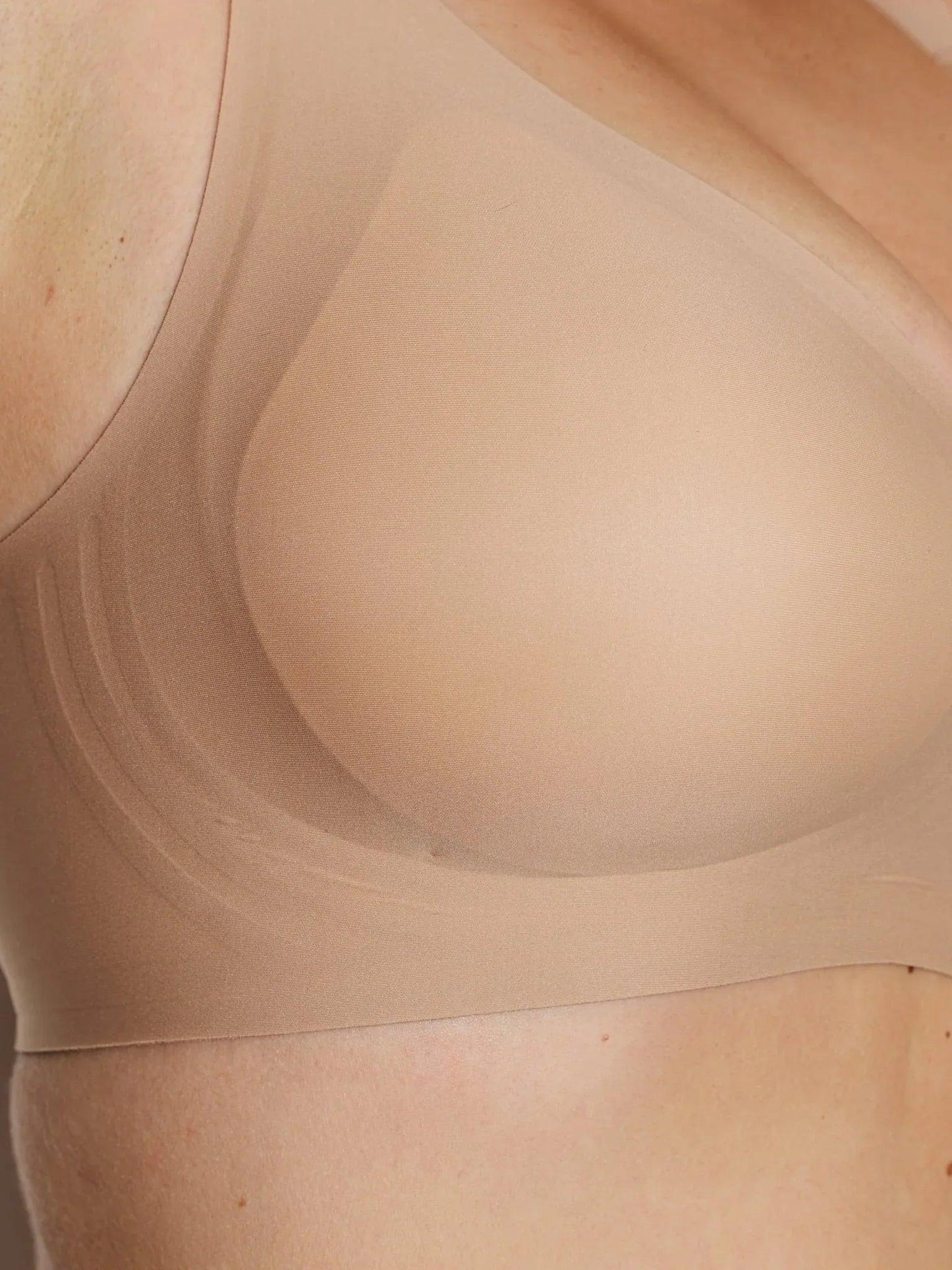Flawless and Company Wireless Comfort Bra — Sandstone