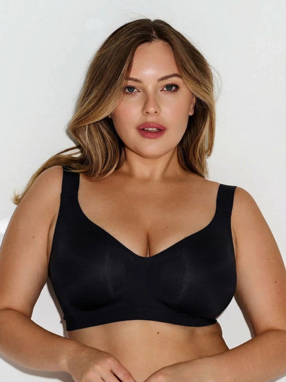 Flawless and Company Wireless Comfort Bra — Obsidian